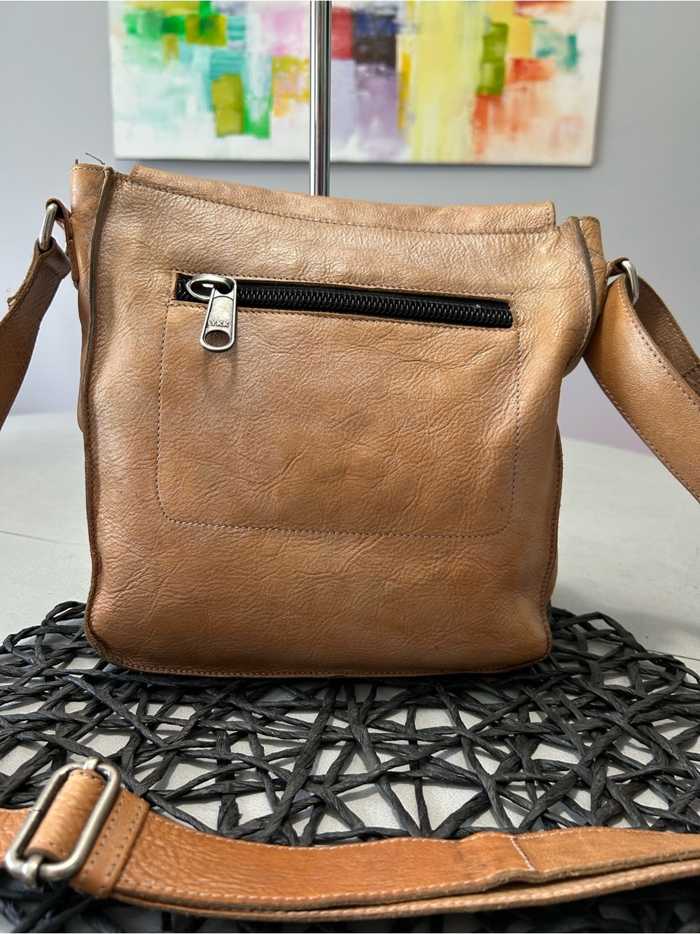 Bed Stu Venice Beach Rustic Crossbody Messenger Bag - Picture 8 of 10